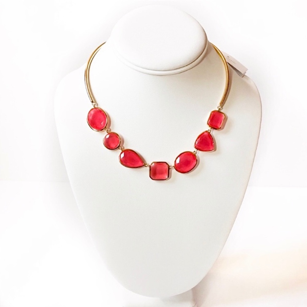 🌀 Kate Spade Handcrafted Vegas Jewels Bib Necklace